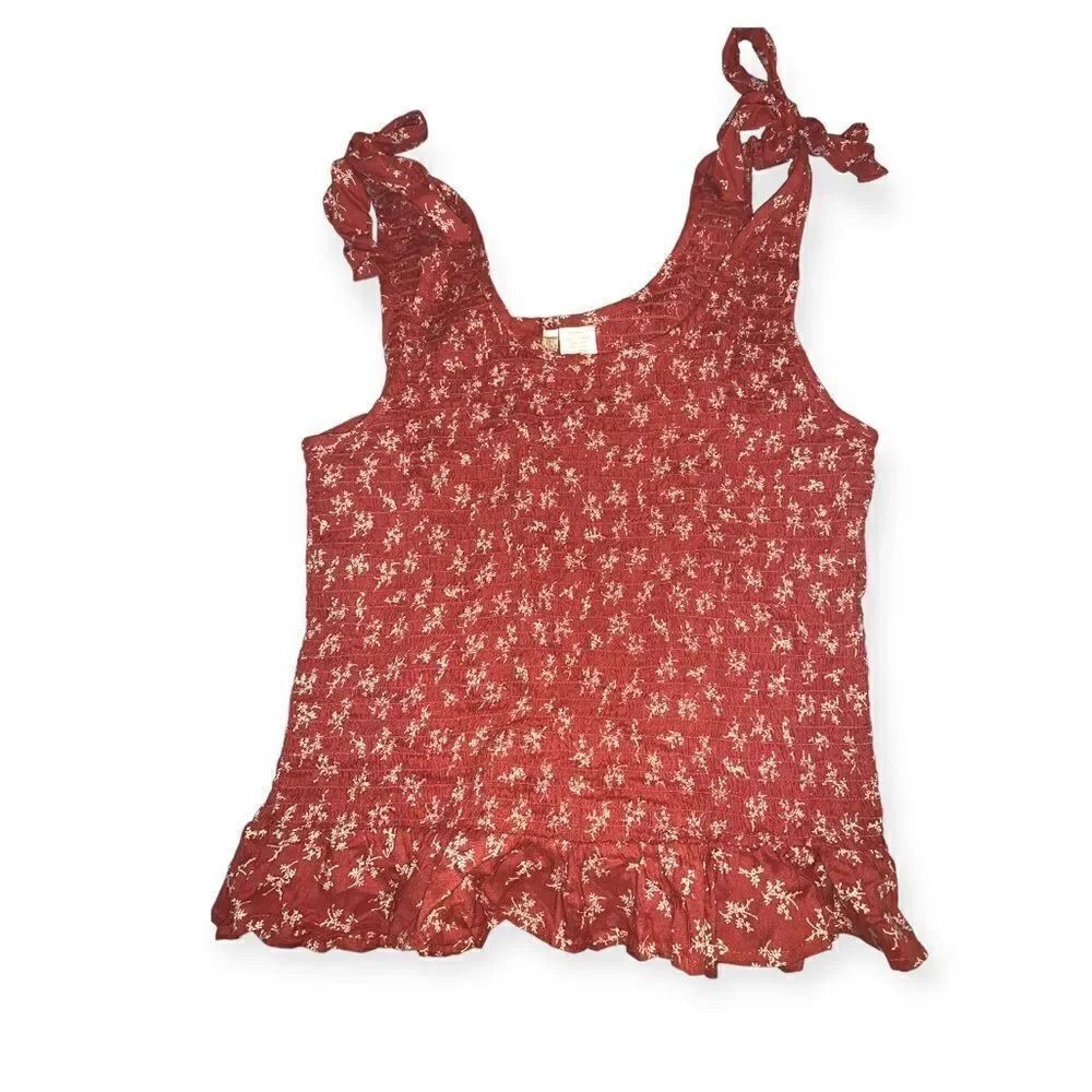 Japna smocked bow crop